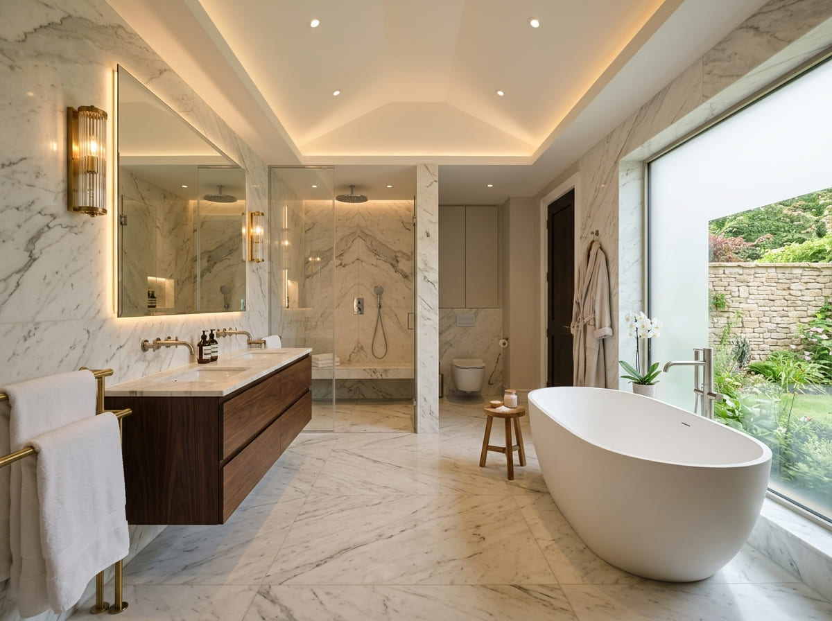 Custom Bathroom Renovation in Normandy